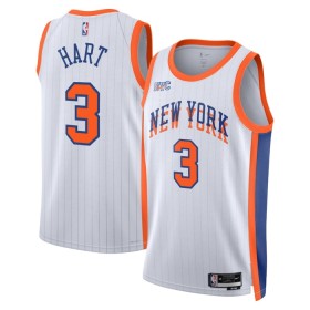 Dres New York Knicks Josh Hart Nike 2024-25 City Edition Bijela Swingman